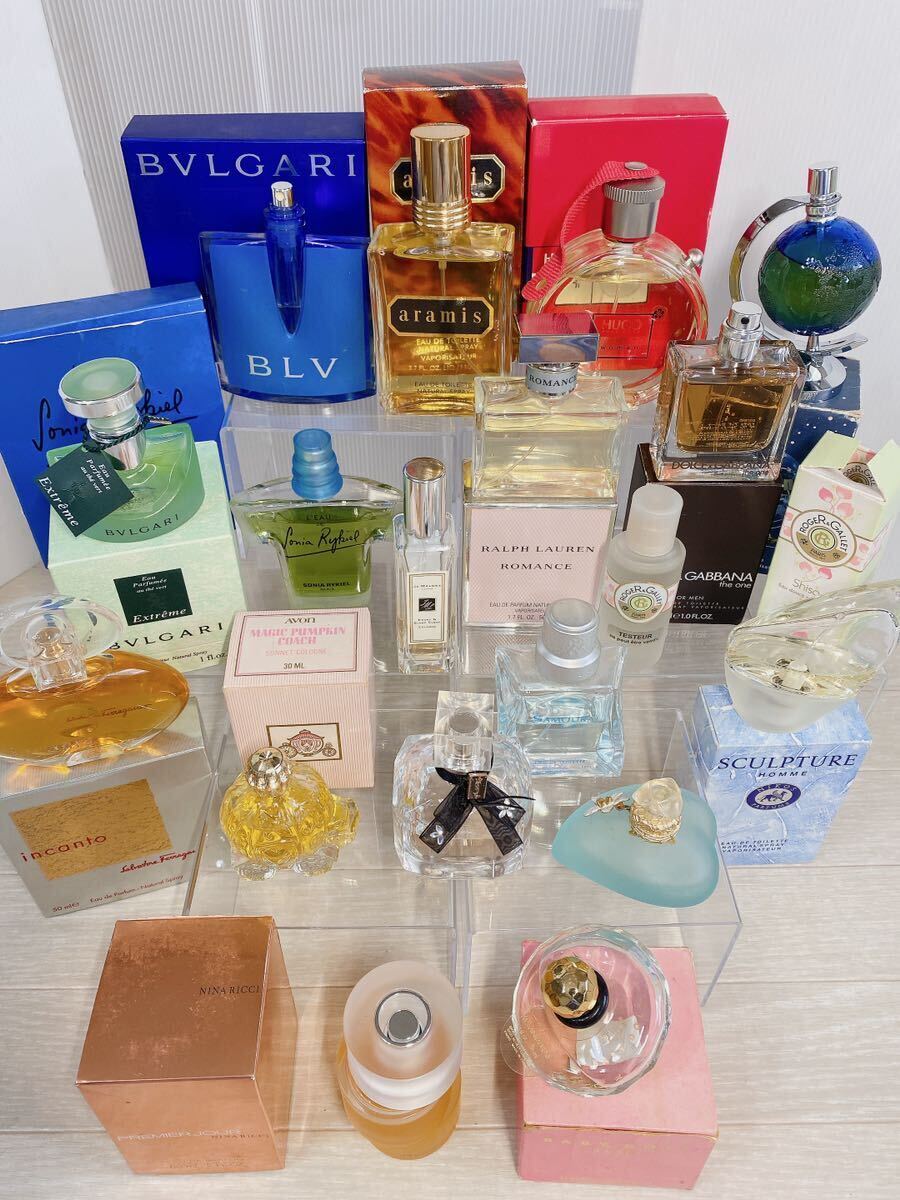 1スタ◆箱付き香水多め◆ARAMIS◆BVLGARI◆JoMalone◆Ferragamo◆YSL◆Ralph Lauren◆人気香水まとめ売りの画像5