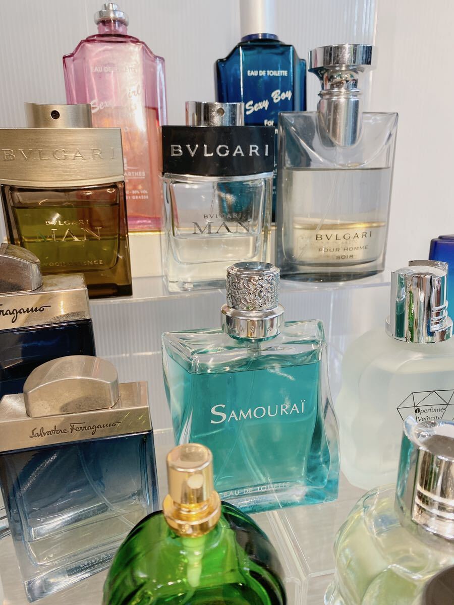 1スタ◆メンズ香水◆BVLGARI◆Ferragamo◆SAMURAI◆Jaguar◆CK◆ミニボトル◆香水まとめ売りの画像6