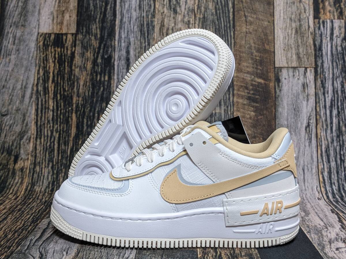 最後 23.0cm/US6 NIKE WMNS AIR FORCE 1 SHADOW DV7449-100 検 ナイキ レディース エアフォース 1 シャドウ アンスラサイト/ブラック/黒の画像3