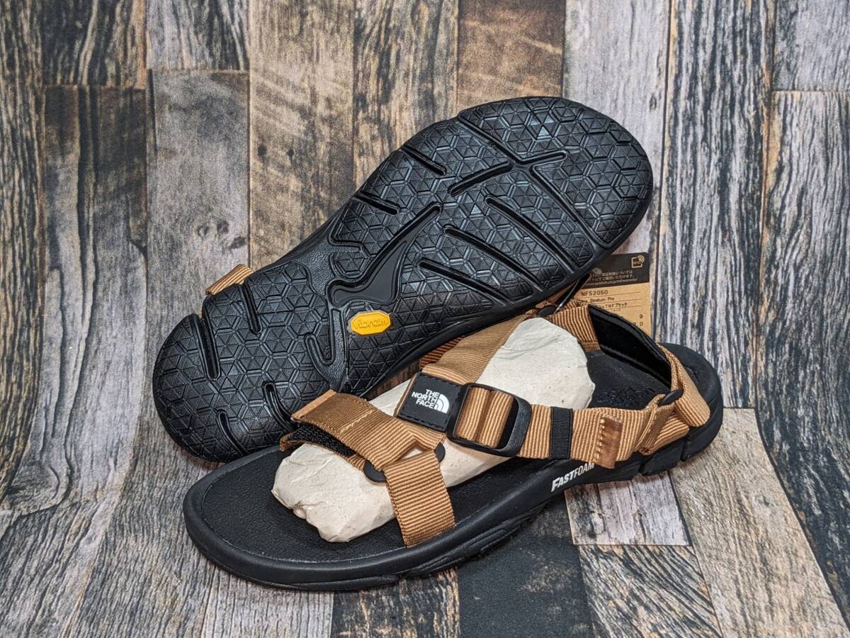 Последние 27,0 см/US9 Северная Фейс NF52050 UK TNF Open North Face Sports Sandal Bess Outdoor Beach Camp Black Brown