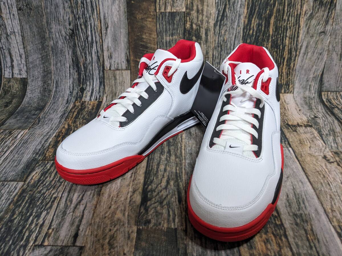 最後 29.0cm/US11 NIKE FLIGHT LEGACY “Chicago” 検 BQ4212-100 フライト レガシー シカゴ 白/赤/黒 ホワイト/レッド/ブラック_画像2