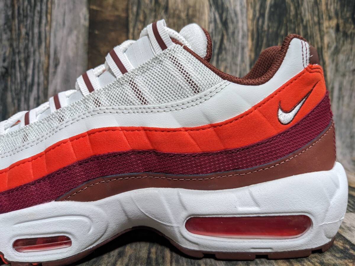 残少 28.5cm/US10.5 NIKE AIR MAX 95 検 DM0011-005 ナイキ エアマックス95 ホワイト/フォトンダスト/ダークポニー/白の画像3