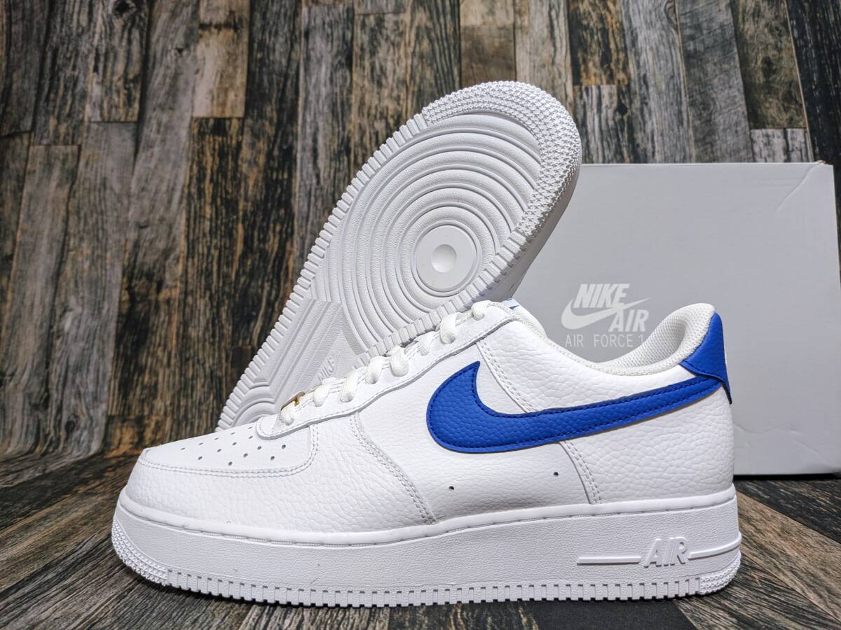 最後 29.5cm/US11.5 NIKE AIR FORCE 1 検 DM2845-100 エアフォース 1 ホワイト/ロイヤルブルー/ゲームロイヤル 白/青_画像5