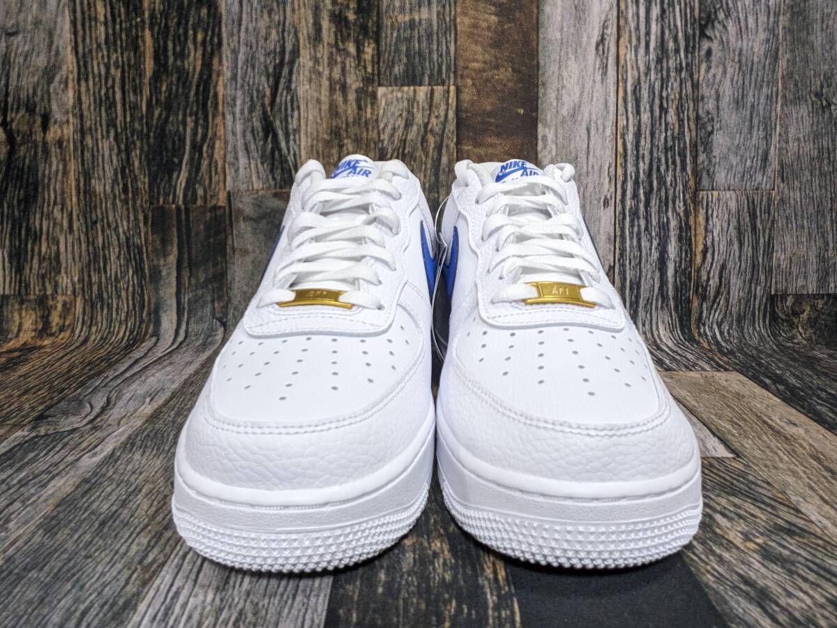 最後 29.5cm/US11.5 NIKE AIR FORCE 1 検 DM2845-100 エアフォース 1 ホワイト/ロイヤルブルー/ゲームロイヤル 白/青_画像7