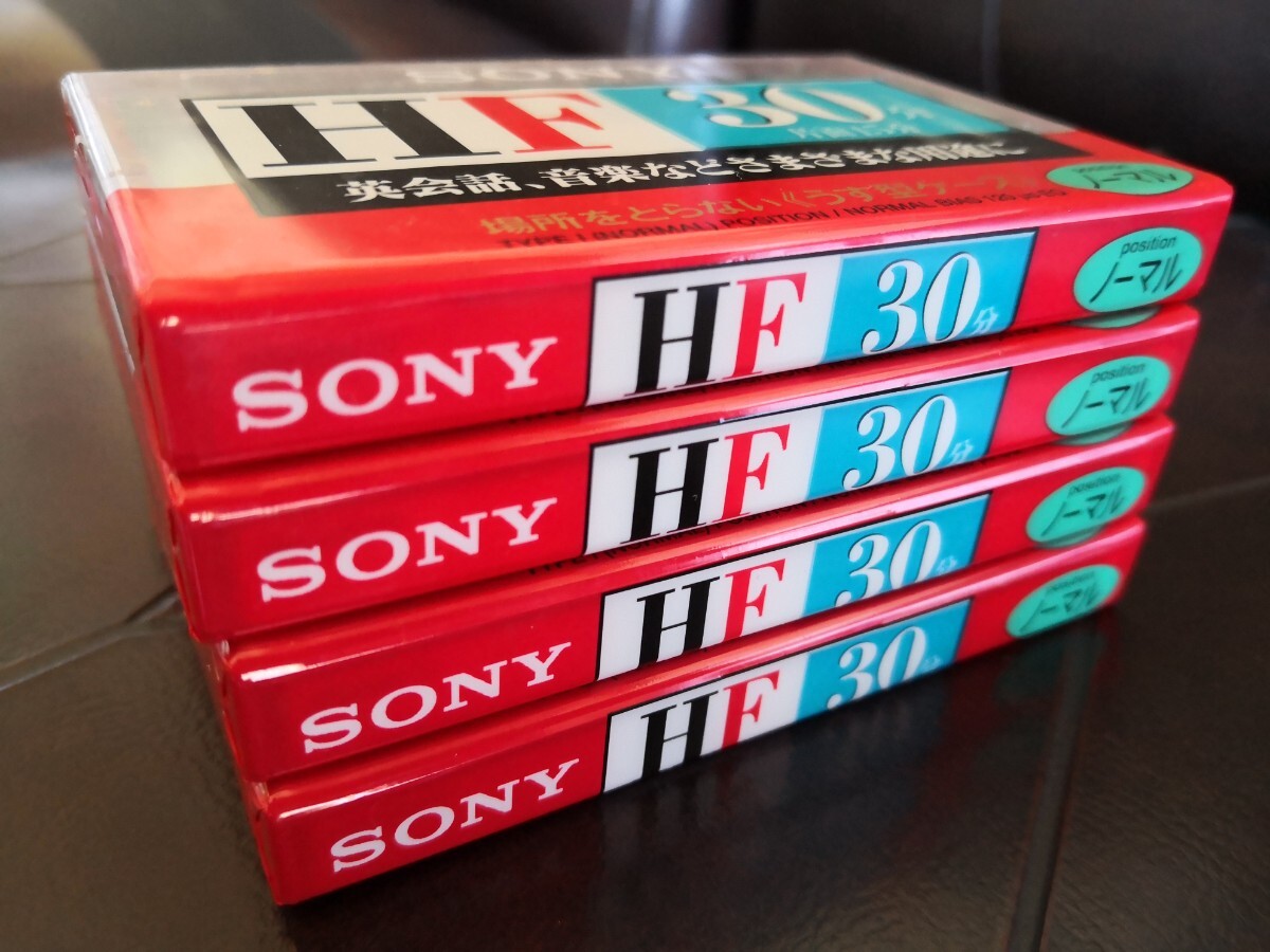 SONY カセットテープ HF30 4本セットの画像4