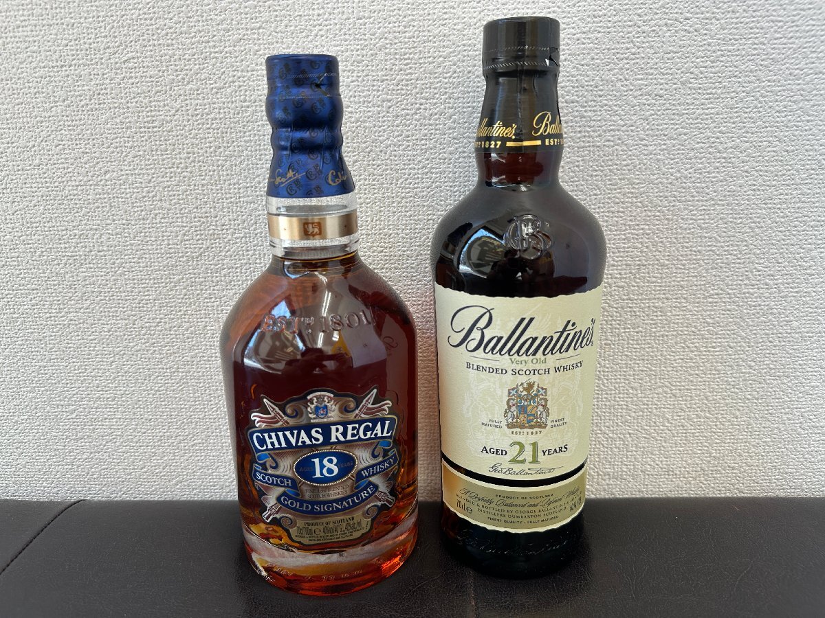 [ not yet . plug ] aspidistra Thai n21 year Ballantine\'sb Len dead Scotch whisky &CHIVAS REGARL GOLD SIGNATURE Chivas 18 year 
