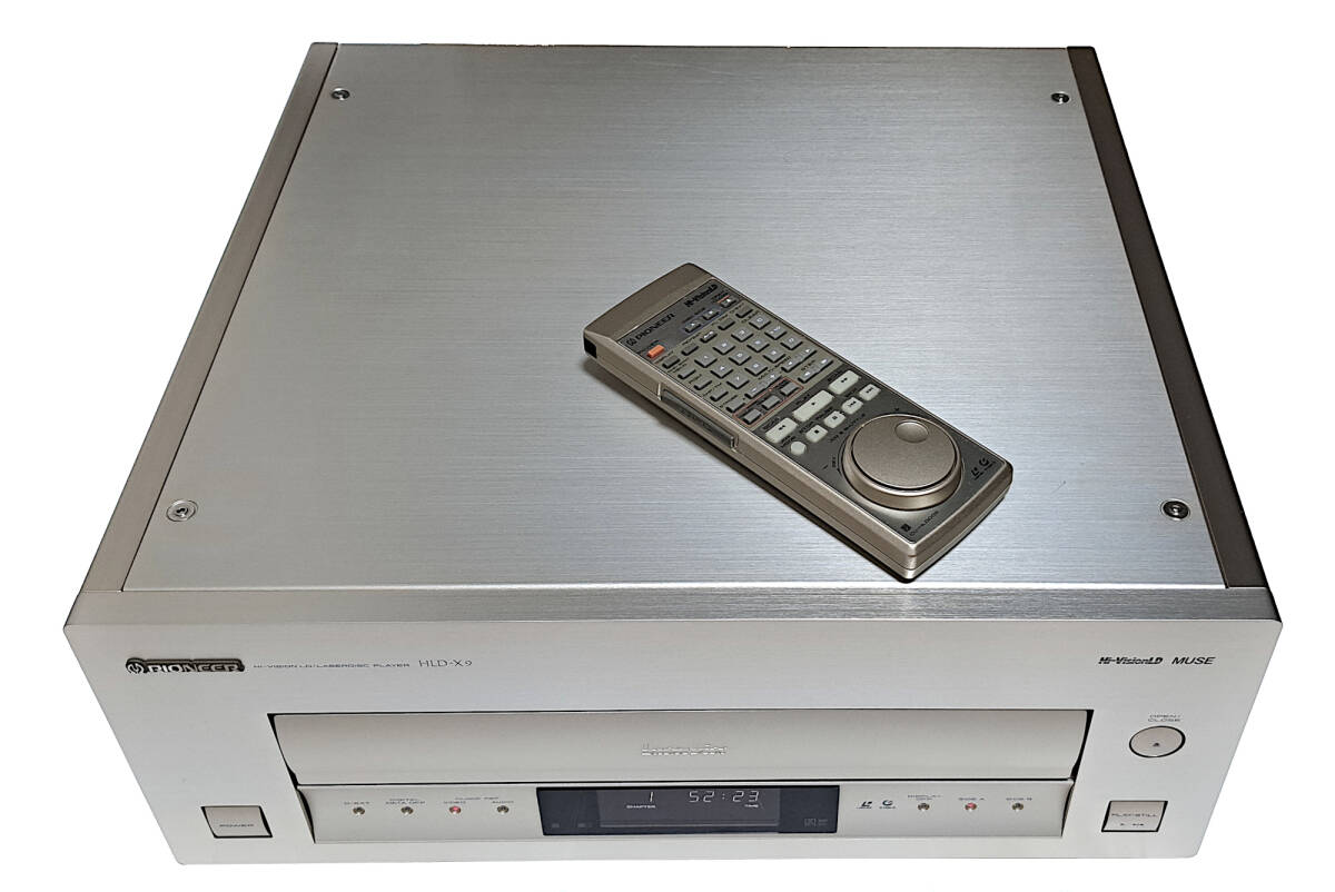 作動 メンテナンス済み HLD-X9 Pioneer パイオニア LDプレーヤー ハイビジョン LD Hi-Vision HiVision MUSE LaserDisc Player Operational