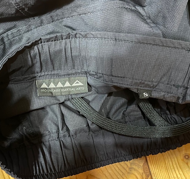 MMA マウンテンマーシャルアーツ MMA パーテックス PERTEX Packable Wind Pants Sサイズ ジョギング トレイルランニングの画像8