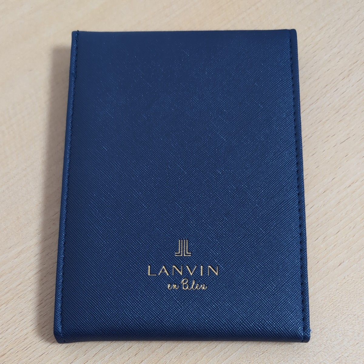 LANVIN en Blue ランバンオンブルー　手鏡　卓上ミラー　折りたたみ鏡　コンパクトミラー