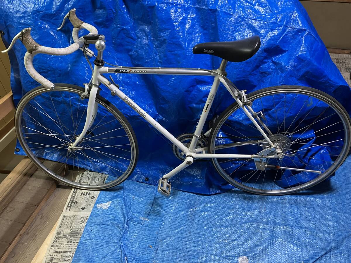 ジャンク パナソニック ロード EXAGE コンポ 自転車 ☆引き取りメイン １円スタート☆の画像8