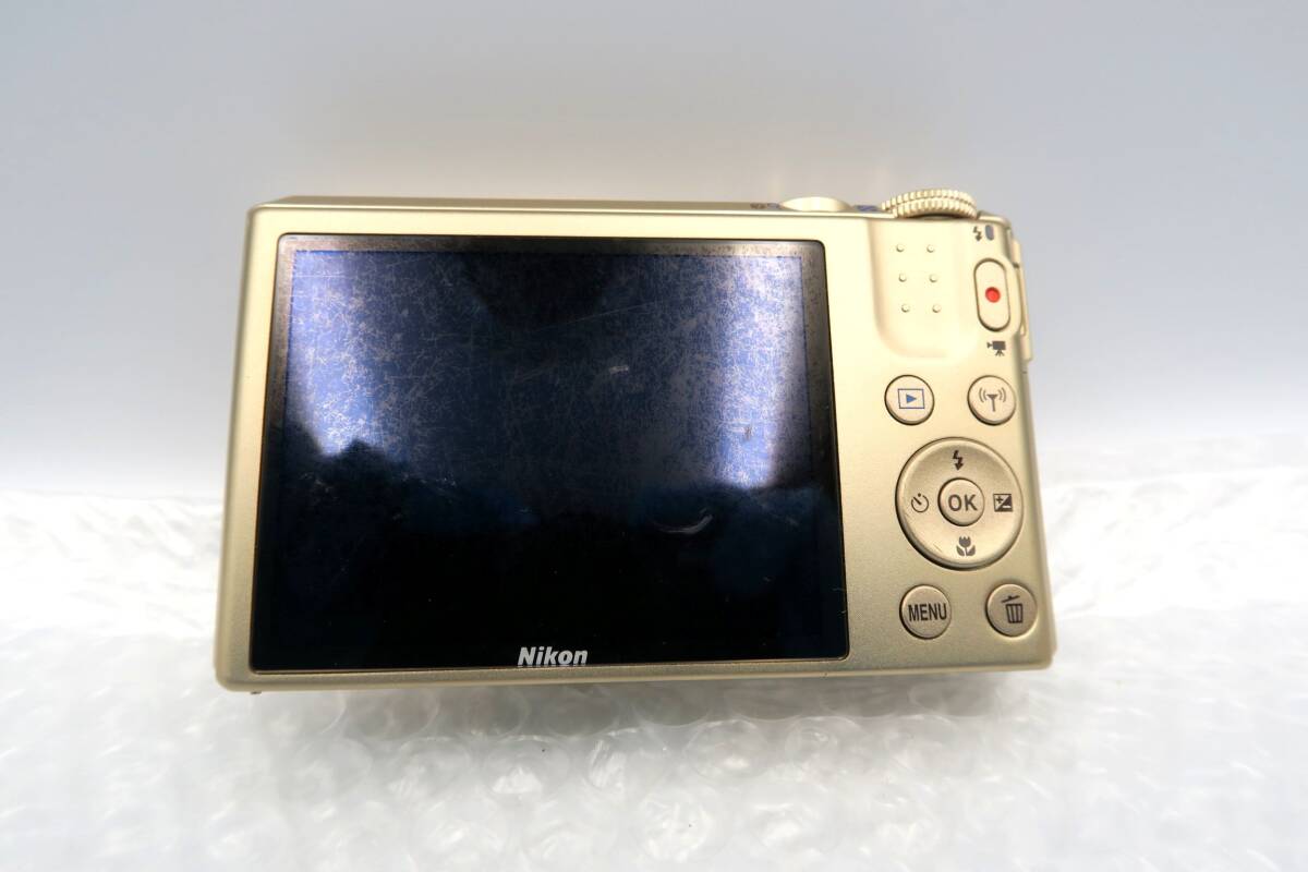 ★【ト足】NIKON ニコン COOLPIX S7000 コンパクト デジタルカメラ ゴールド系 CBZ01ZZA93_画像3