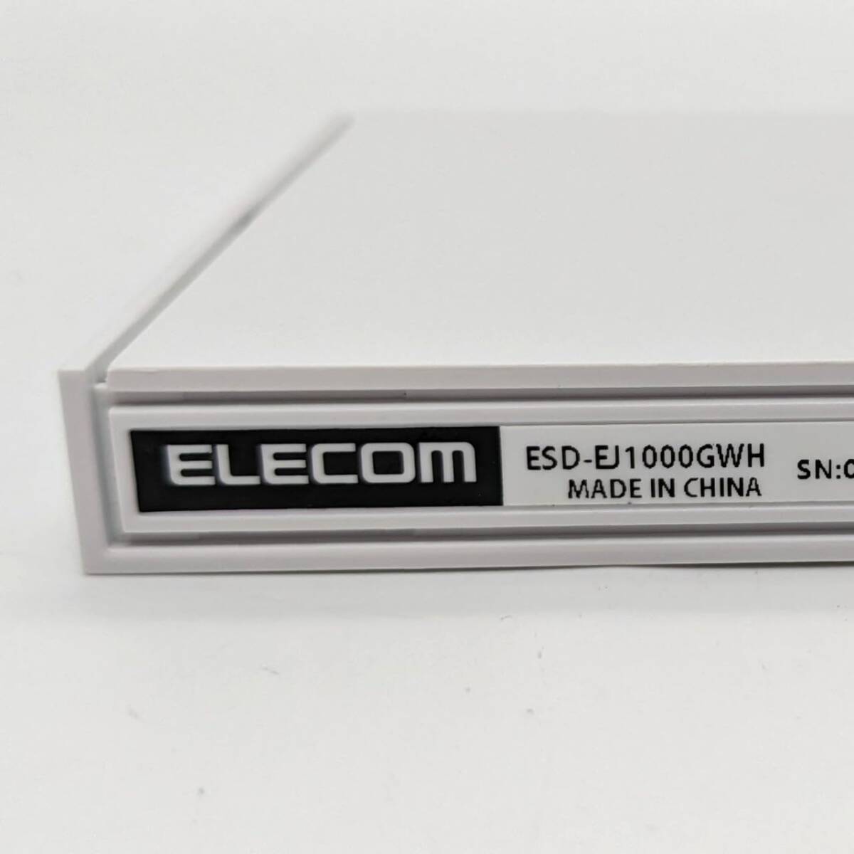 エレコム 外付けSSD 1TB ELECOM SSD ESD-EJ1000GWH [ESD-EJシリーズ ホワイト] _画像2