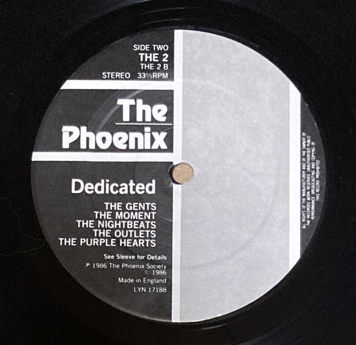 ネオ・モッズ！DEDICATED:The Mod Live-Aid Album 2LP 英盤THE PHOENIX THE-2オリジナルの画像5