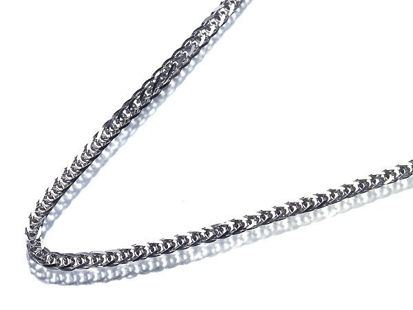 【特価】 VI10208SS【売り切り】新品【RK宝石】K18WG ネックレス チェーン 高級 3.0g ホワイトゴールド