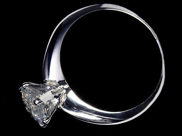 RM11169SS【1円～】新品【RK宝石】《Diamond》上質ダイヤモンド 特大1.075ct! Pt900 高級 一粒ダイヤ ソリティア リング ダイヤの画像3