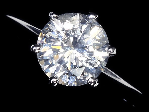 RM11169SS【1円～】新品【RK宝石】《Diamond》上質ダイヤモンド 特大1.075ct! Pt900 高級 一粒ダイヤ ソリティア リング ダイヤの画像1
