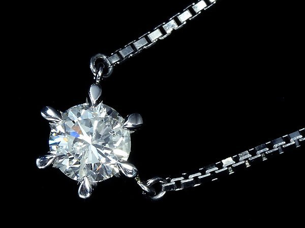 IIL11328S【1円～】新品仕上【RK宝石】≪DIAMOND≫ ジュエリーマキ 極上ダイヤモンド 特大1.01ct!! Pt850 超高級 一粒ダイヤ ネックレスの画像1