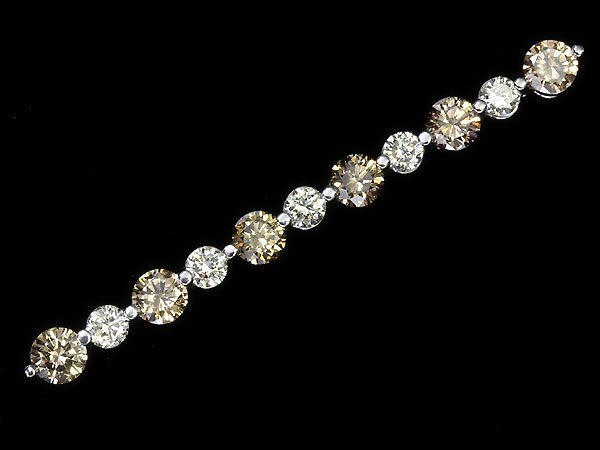 OR11309S【1円～】新品【RK宝石】極上ブラウンダイヤ 1.62ct 極上イエローダイヤ 0.6ct Pt900 高級ペンダントヘッド ネックレス ダイヤ_画像1