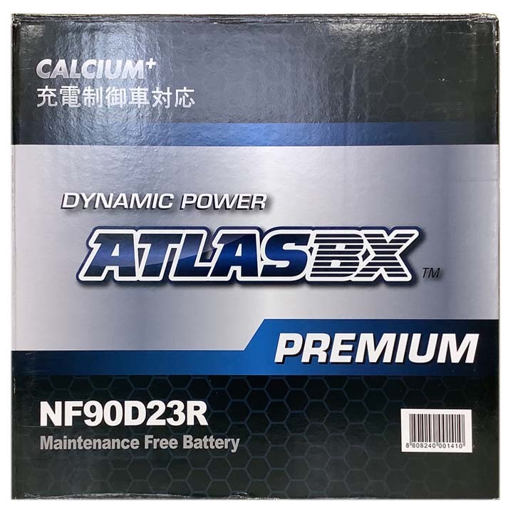 バッテリー ATLAS ATLASBX PREMIUM トヨタ クラウンアスリート TA-JZS173 平成12年8月～平成15年12月 NF90D23R_画像4