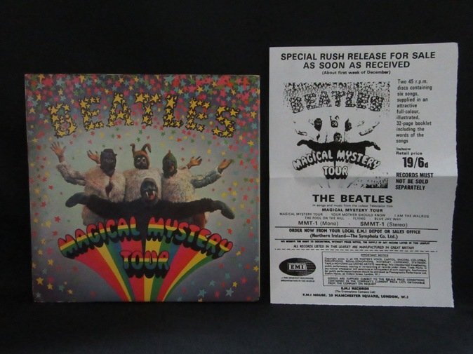 EP★BEATLES★Magical Mystery Tour UK Parlophone mono オリジナル 1st Pressの画像1