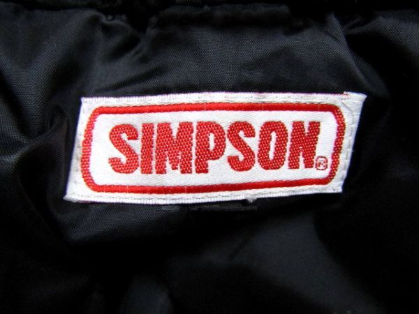 ★シンプソン SIMPSON★メンズ ライナー付き ウィンターナイロンライディングジャケット★R60421052A_画像5