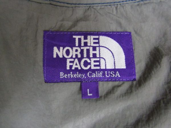 ★ノースフェイス NORTH FACE PURPLE LABEL★メンズ NP2850N MOUNTAIN WIND PARKA WIDE STRIPE 切替 マウンテンパーカー★R60421051A_画像5