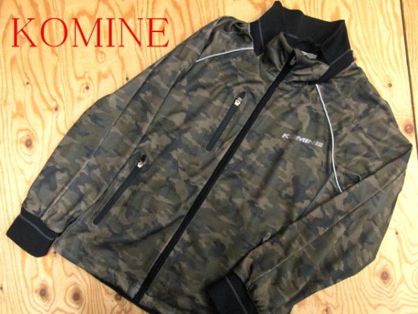 ★コミネ KOMINE★JK-113 スムースメッシュジャージパーカ-ザネ★R60421035A_画像1