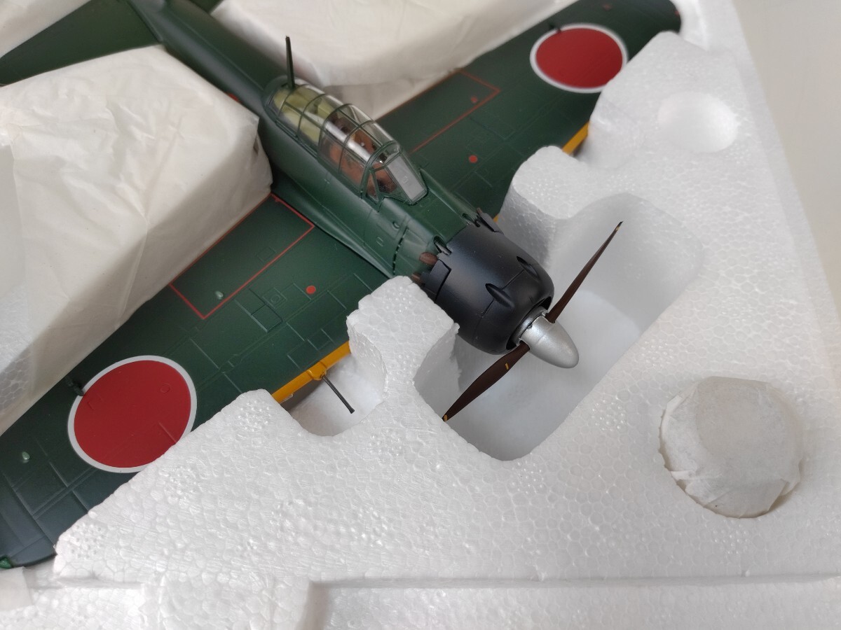 AOSHIMA 1/48 三菱A6M5 零式艦上戦闘機 五二型 第653海軍航空隊 アオシマ ダイキャストモデル