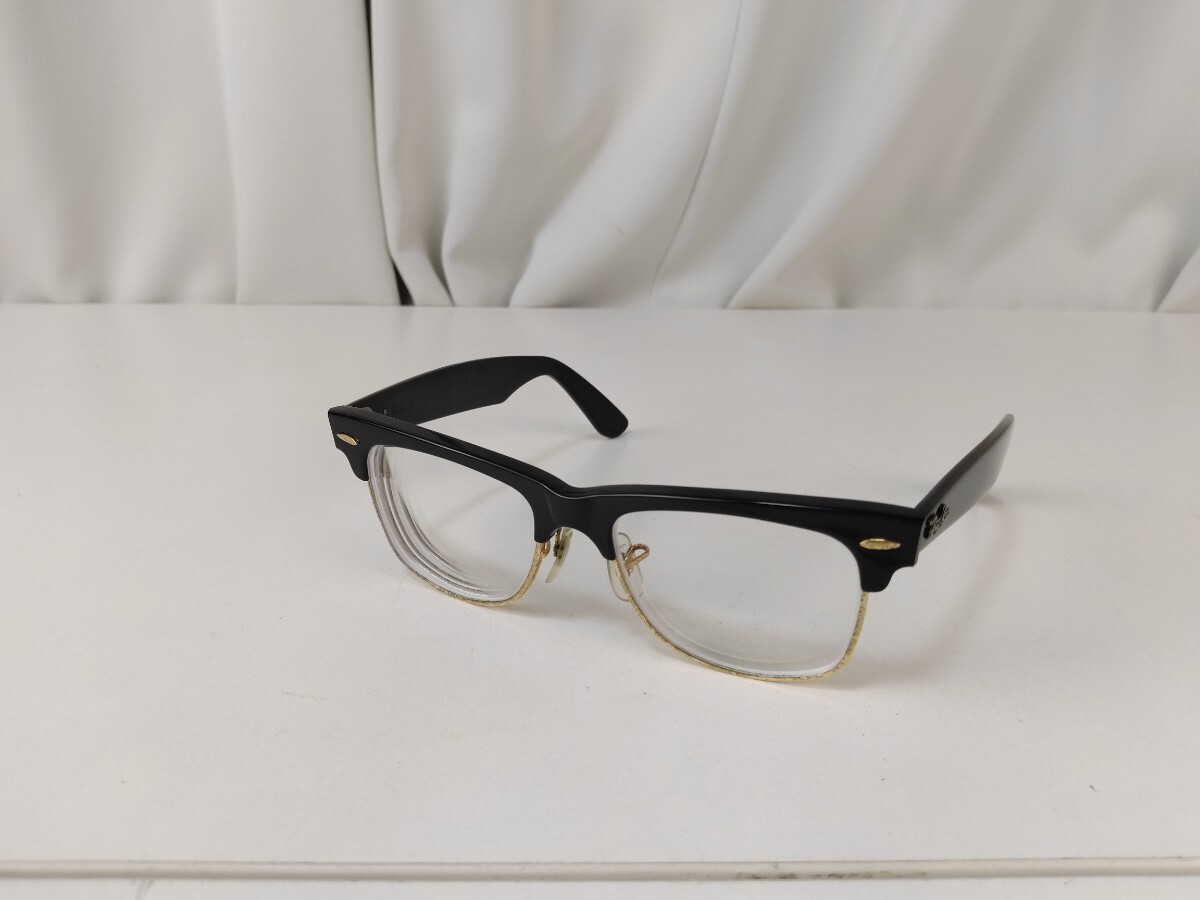  солнцезащитные очки RayBan WAYFARER MAX B&L RAY BAN USA черный × Gold 