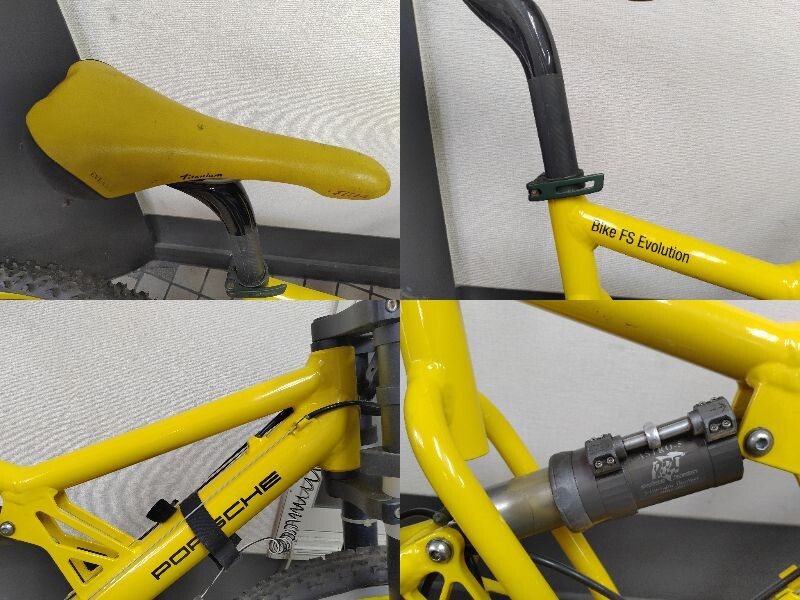 【直接引取可能】 PORSCHE Bike FS Evolution 自転車 イエロー ポルシェの画像6