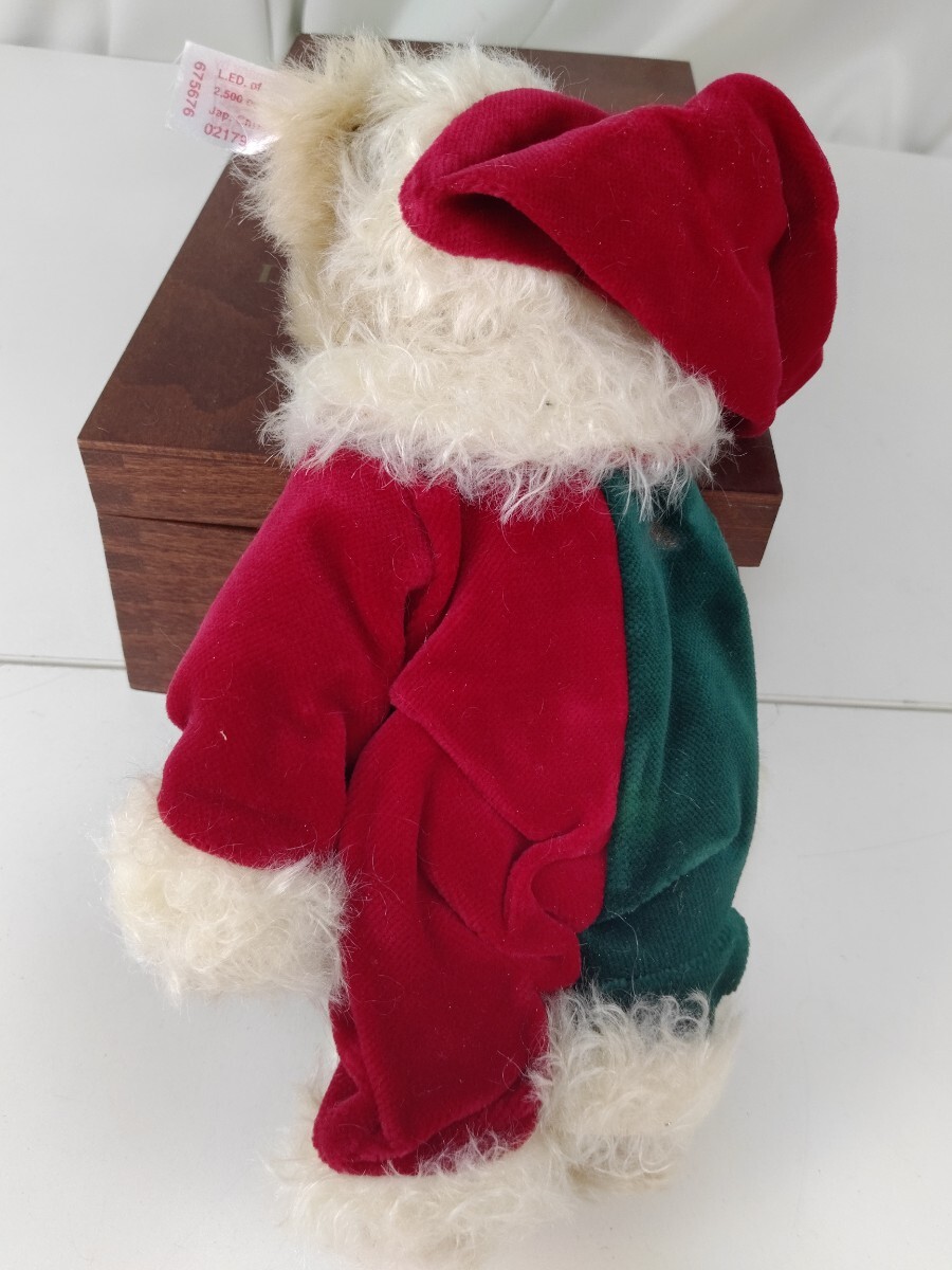 Steiff シュタイフ Little Santa 2002 テディベア 限定 リトルサンタ _画像8