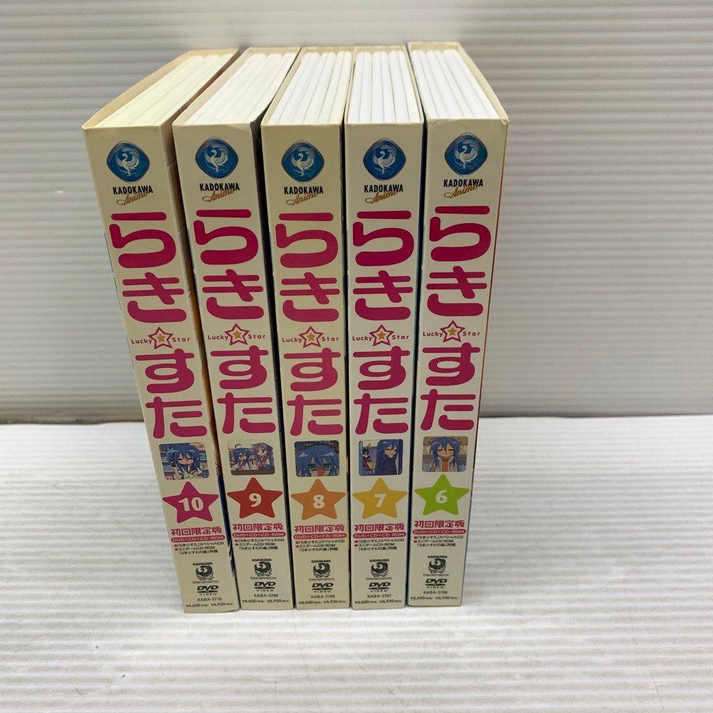 MIN【中古品】 MSMA らき☆すた DVD 1～10巻 セット アニメ 〈9-240419-KS-28-MIN〉_画像6