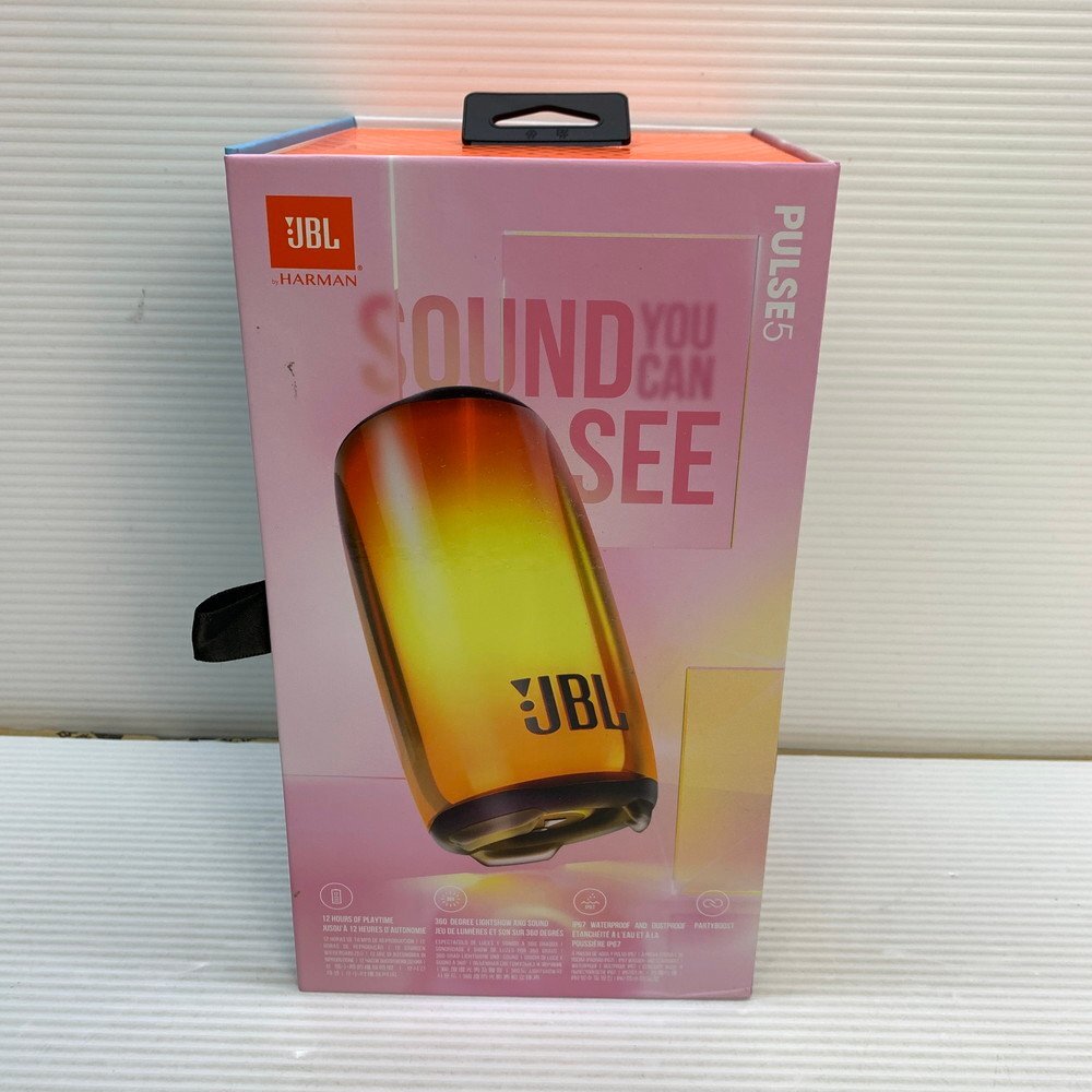 MIN【中古品】 MSMK JBL PULSE5 スピーカー Bluetooth 〈97-240423-KS-24-MIN〉の画像2