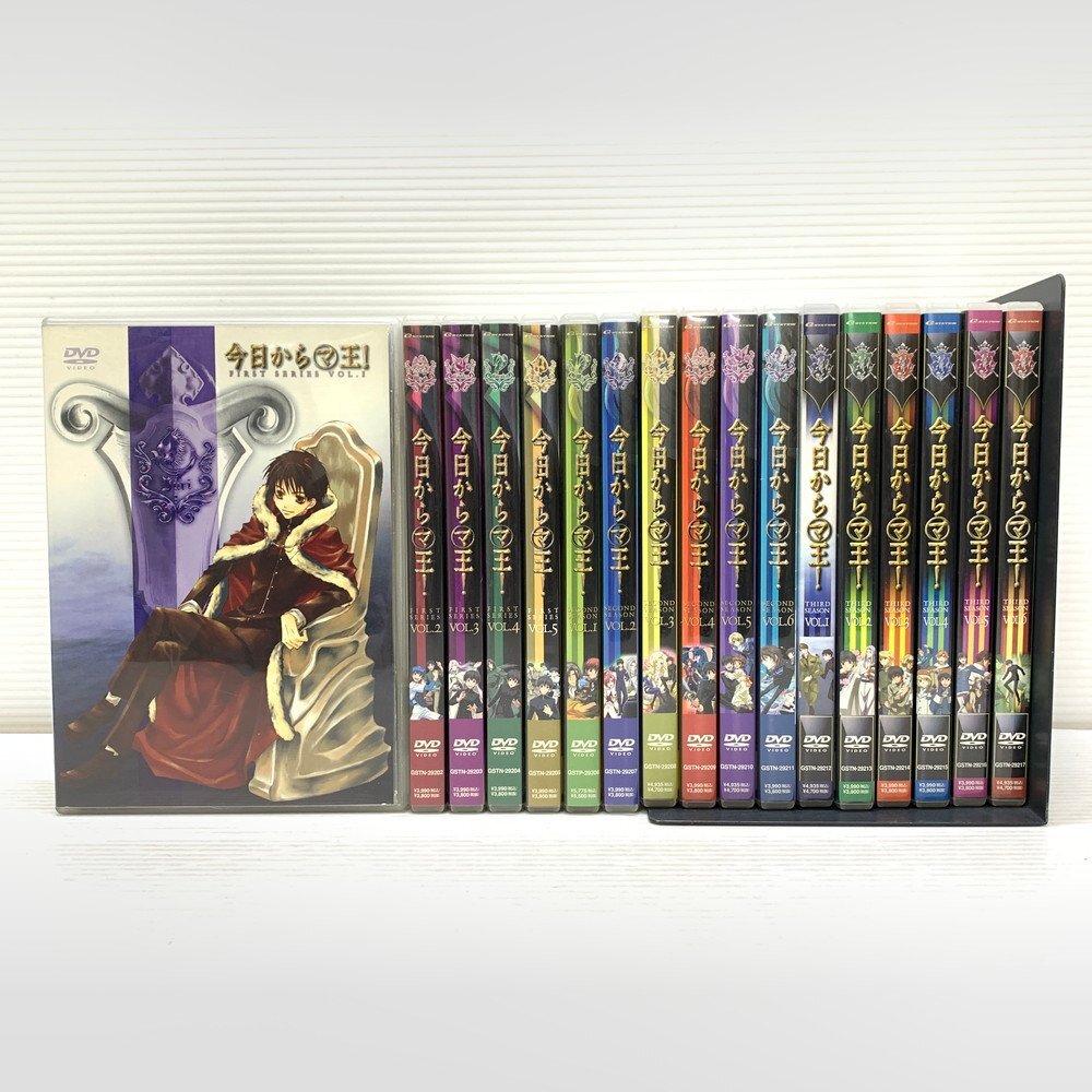 MIN【中古品】 MSMA 今日からマ王 FIRST SEASON SECOND SEASON THIRD SEASON 全17巻セット 〈9-240424-KS-32-MIN〉_画像1