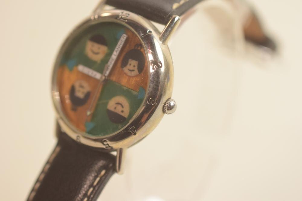 ICH【ジャンク品】 Pierre Lannier さくらももこ デザイン 腕時計 2001年製 動作未確認 ジャンク 〈189-240417-ss9-ICH〉_画像2