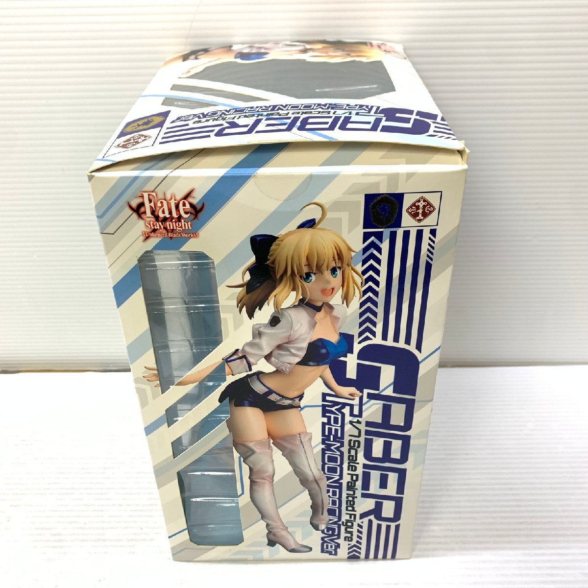 MIN【現状渡し品】 MSMO Fate stay night 1/7スケール フィギュア セイバーTYPE MOON RACINGver. 〈53-240406-MK-11-MIN〉の画像4