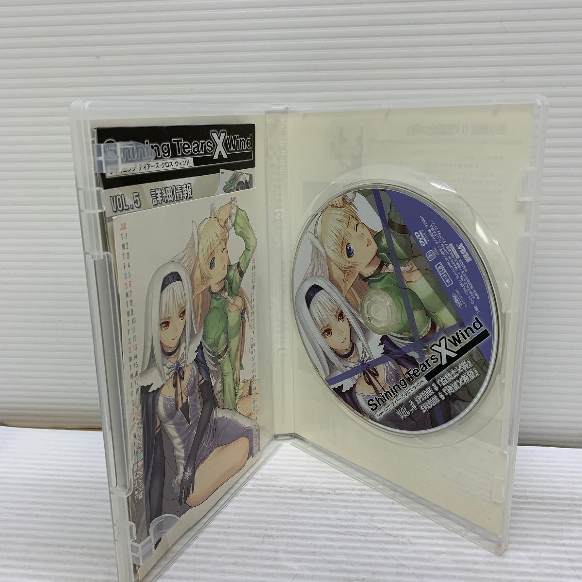 MIN【現状渡し品】 MSMA DVD アニメ Shining Tears X wind シャイニングティアーズクロスウインド 6巻 セット 〈9-240412-CN-23-MIN〉_画像7