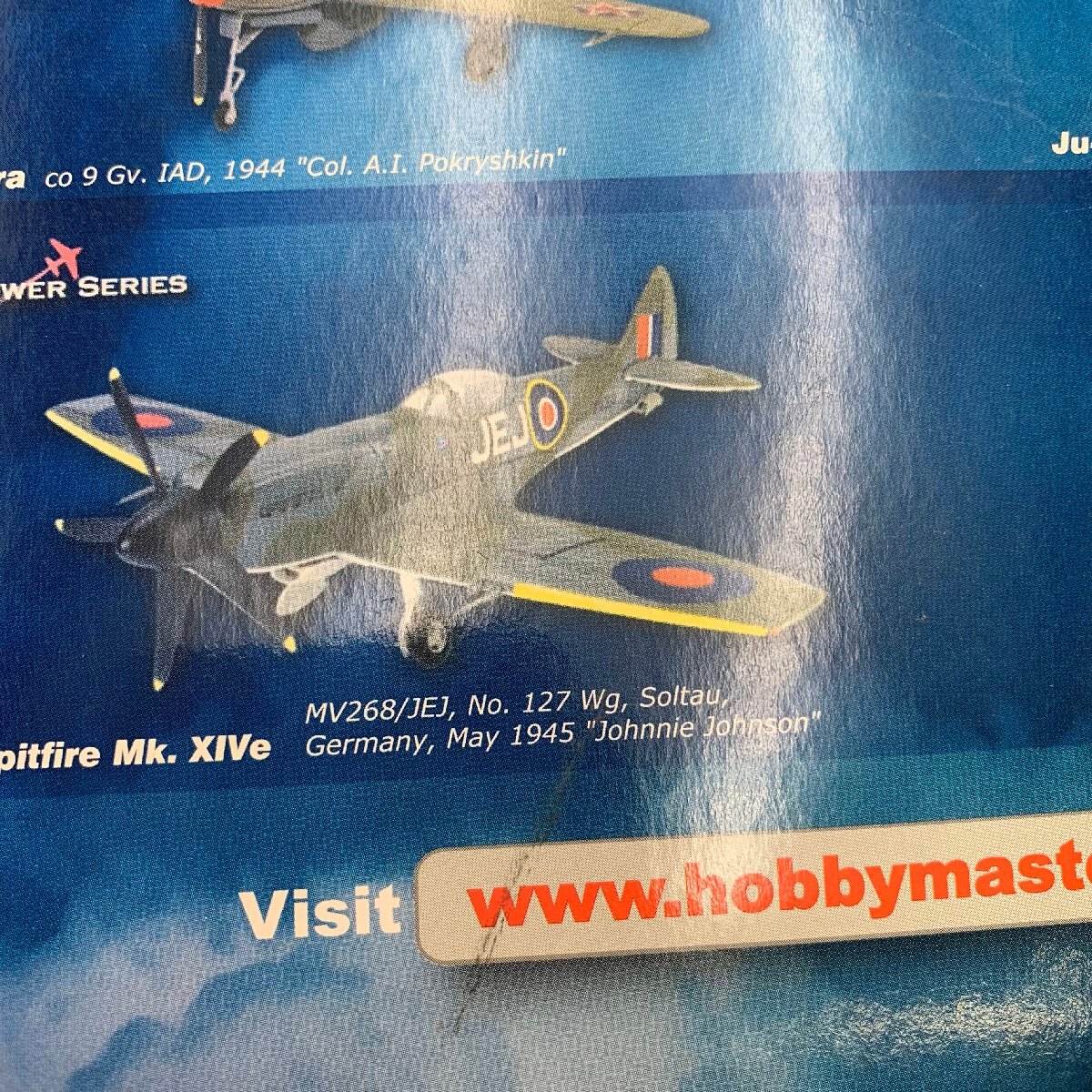 FUR【中古現状品】ホビーマスター 1/72 Bf-110 G-4 ナハト・イェーガー「Bf110 メッサーシュミットシリーズ」【059-240416-KO-01-FUR】の画像7