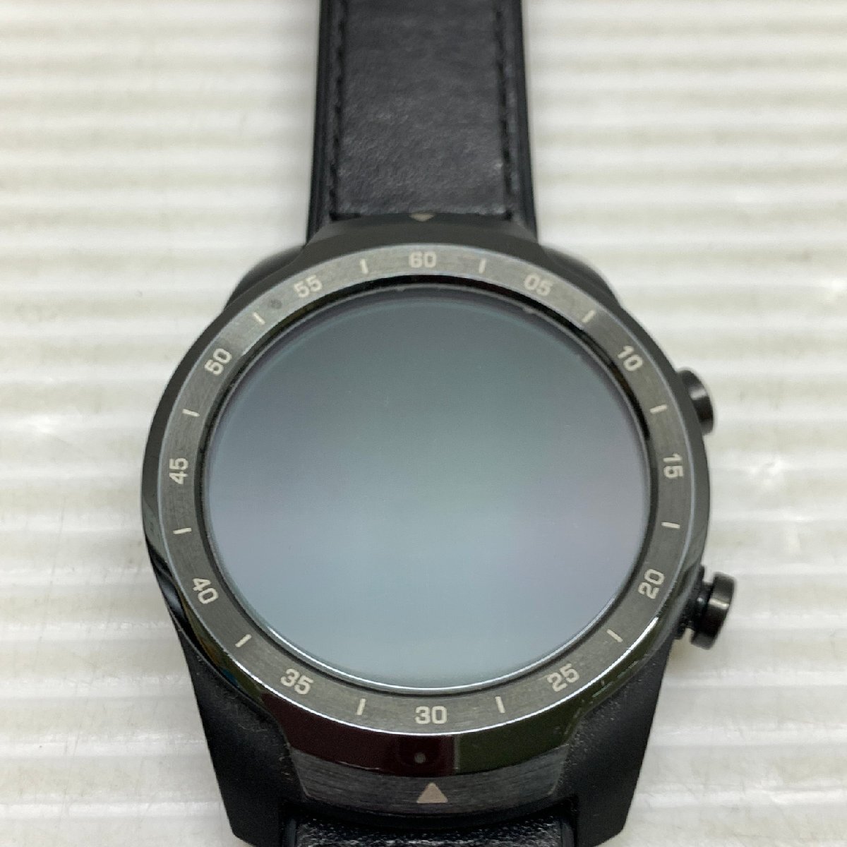 MIN【中古美品】 MSMK mobvoi WF12106 スマートウォッチ TicWatch Pro Black 〈96-240417-MK-6-MIN〉の画像9