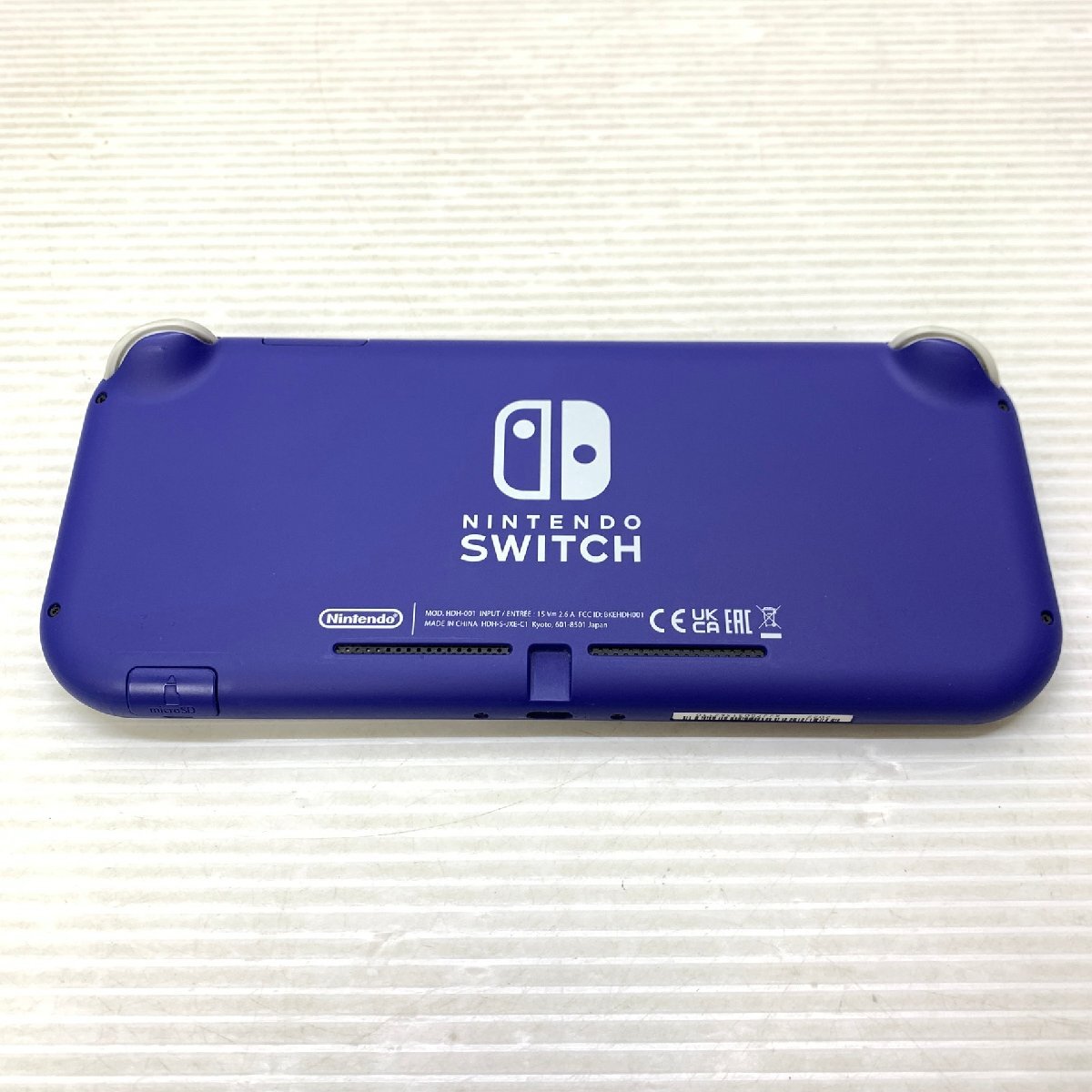 MIN【中古品】 MSMG Nintendo Switch Lite ブルー ニンテンドースイッチ ライト 任天堂 ゲーム機 〈34-240417-ME-8-MIN〉の画像3