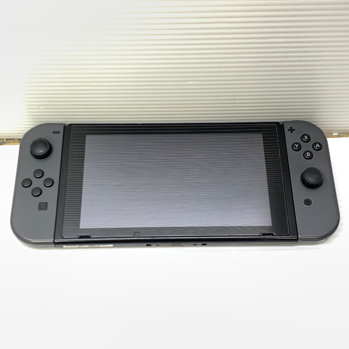 MIN【現状渡し品】 MSMG Nintendo Switch Joy-con L/R グレー ニンテンドースイッチ 使用感あり 任天堂 〈34-240417-ME-3-MIN〉の画像3