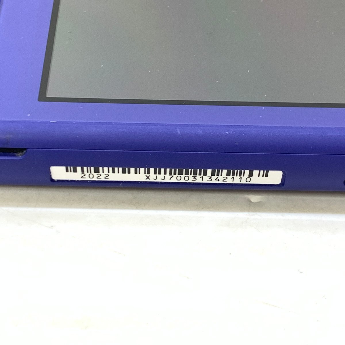 MIN【中古品】 MSMG Nintendo Switch Lite ブルー ニンテンドースイッチ ライト 任天堂 ゲーム機 〈34-240417-ME-8-MIN〉の画像4
