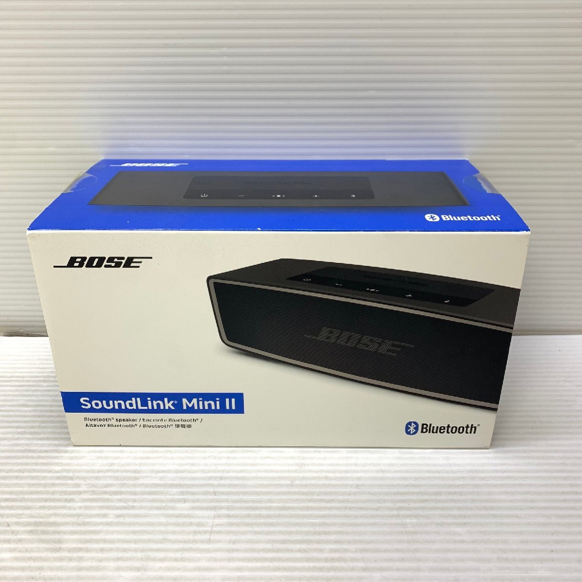 MIN【中古品】 MSMK Bose SoundLink Mini Bluetooth speaker Ⅱ ポータブル ワイヤレス スピーカー 〈94-240424-CN-15-MIN〉