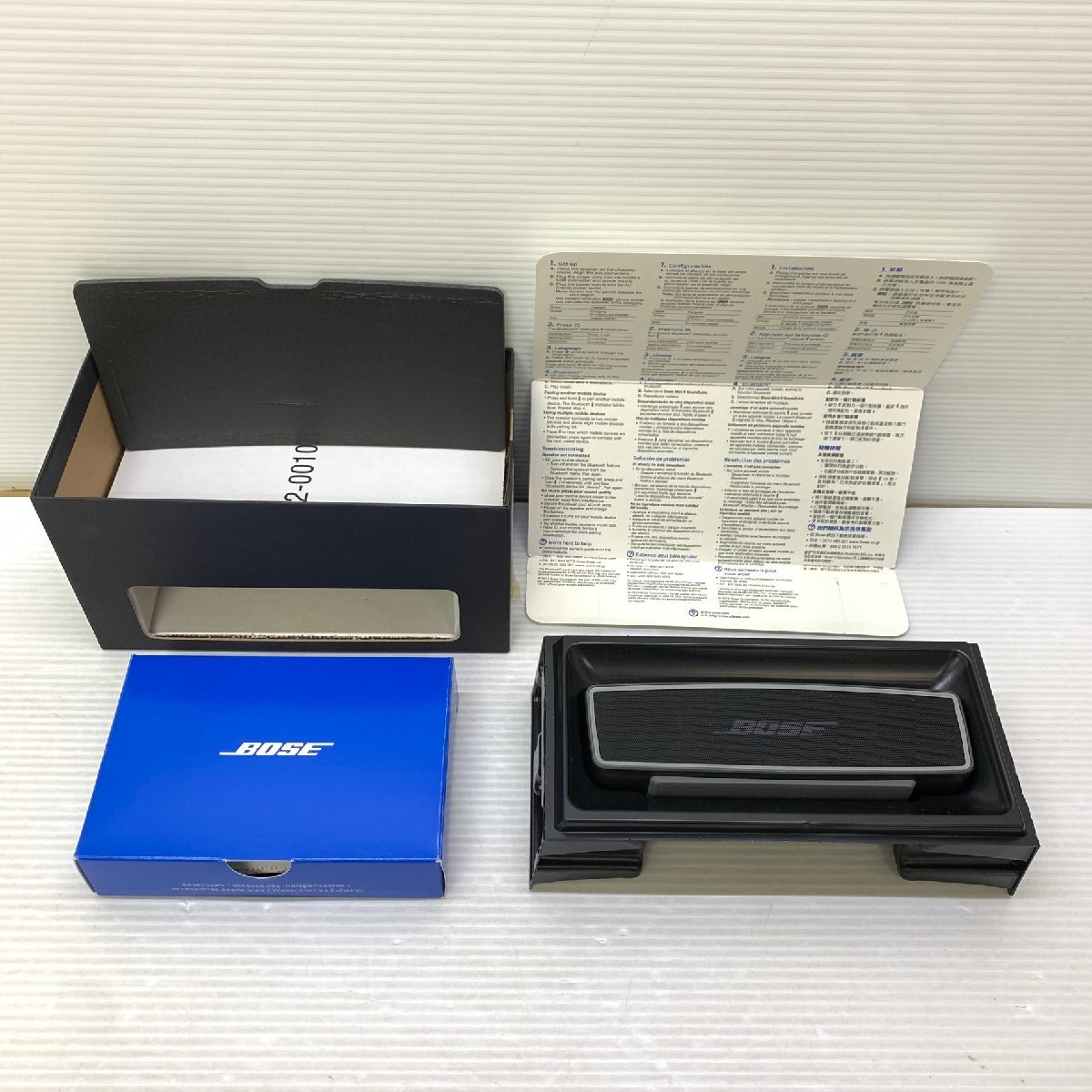 MIN【中古品】 MSMK Bose SoundLink Mini Bluetooth speaker Ⅱ ポータブル ワイヤレス スピーカー 〈94-240424-CN-15-MIN〉