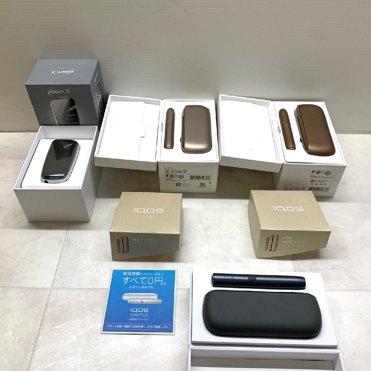 MIN【現状渡し品】 MSMK 電子タバコ まとめセット アイコス プルームX グロー 他 IQOS glo 〈90-240427-ME-3-MIN〉_画像5