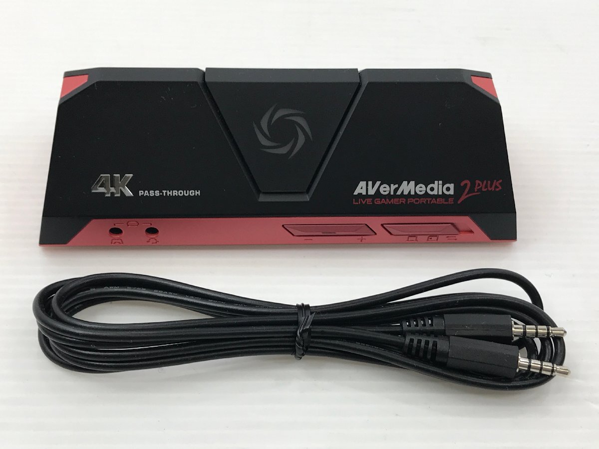 【TAG・現状品】☆Avermedia ゲームキャプチャー AVT-C878 PLUS 通電OK☆88-240411-SS-19-TAGの画像3