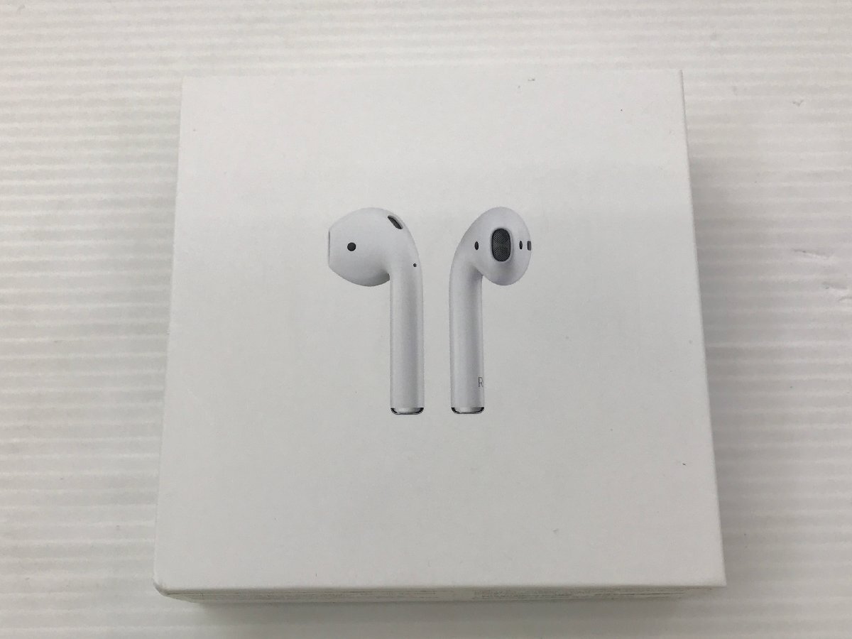 【TAG・ジャンク品】☆Apple AirPods with Charging Case 第2世代 MV7N2J/A☆93-240411-SS-22-TAG_画像1