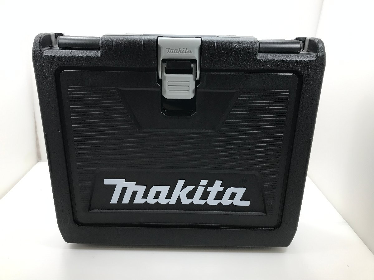 【TAG・未開封】☆(11)Makita 充電式インパクトドライバ 青 TD173DRGX 18V6Ah バッテリ2本 充電器 ケース付☆102-240412-SS-11-TAG