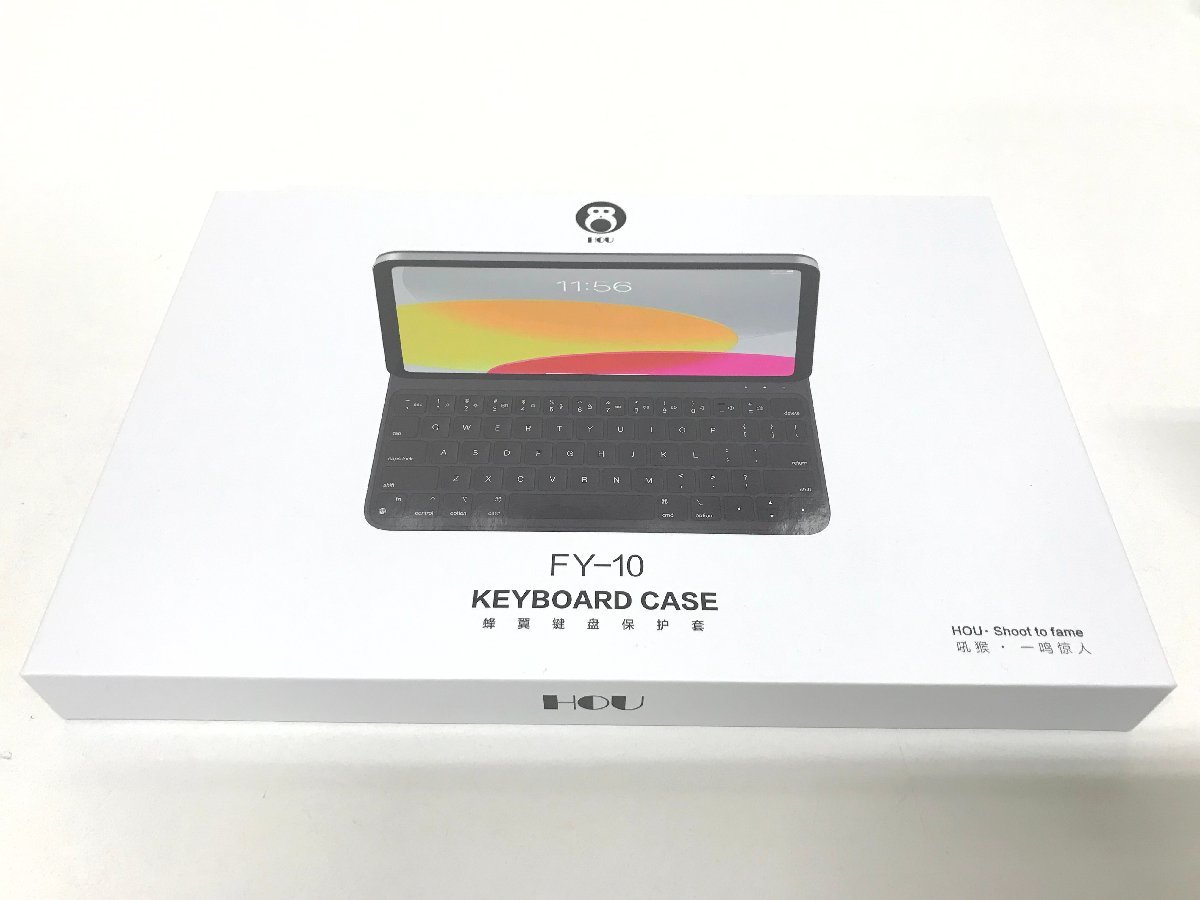 FUZ【中古品】 HOU Keyboard Case キーボード付きタブレットカバー iPad第10世代用 FY-10 〈89-231106-YS-1-FUZ〉の画像1