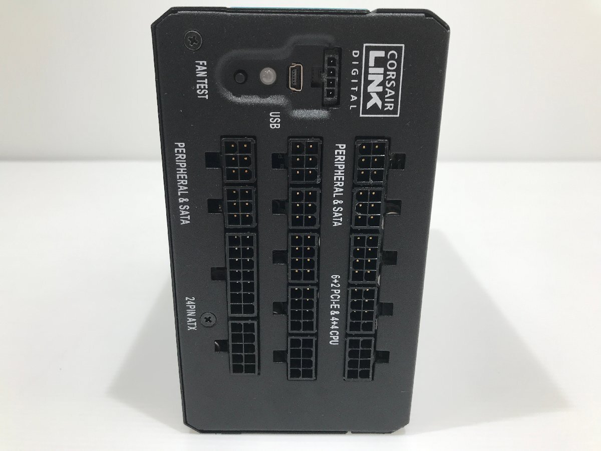 【TAG・ジャンク品】動作未確認 CORSAIR(コルセア)「HX1000i」PC用電源ユニット 088-240417-KY-02-TAGの画像4